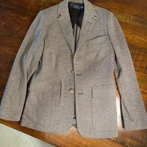 Stunning Polo Ralph Lauren Sz 10 Tweed Blazer
